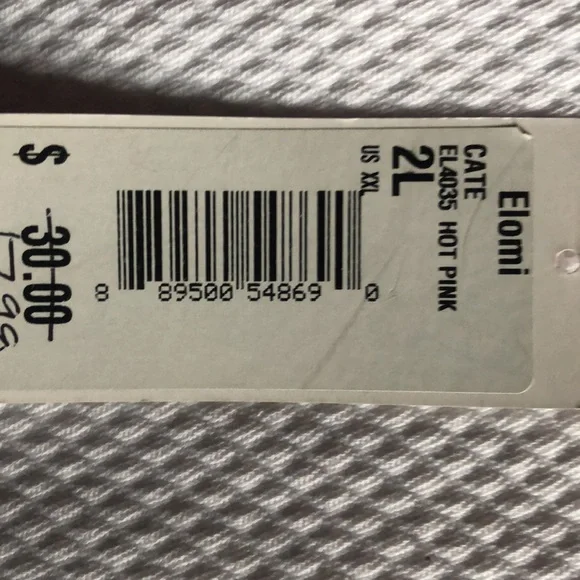 Elomi panty 2XL Hot Pink style Cate - Picture 5 of 6